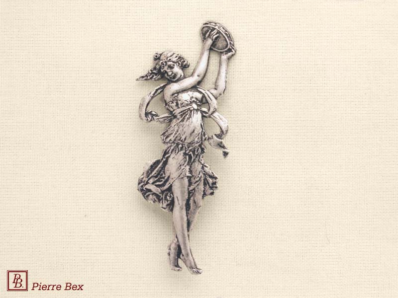 Pierre Bex Art-Nouveau brooch ballerina 41166-21