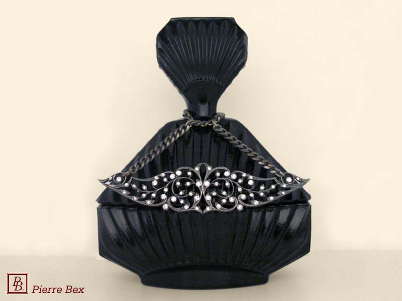 Pierre Bex Art-Deco cotton balls box 46329-02