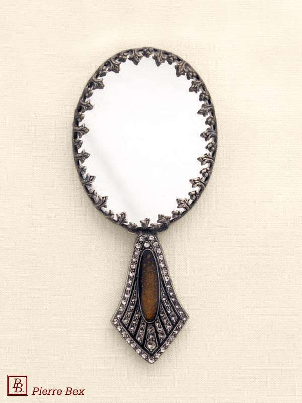 Pierre Bex Art-Deco hand mirror 49699-02